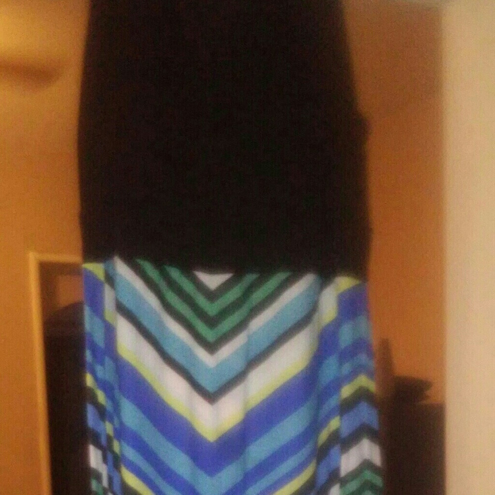 Size 1X Maxi Dress - Picture 1 of 1